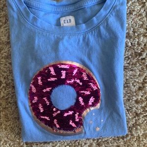 Gap Kids - Size: Small... Donut flip sequence w/silver stars!